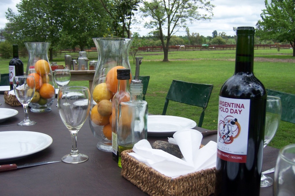 THE ARGENTINE ASADO IN FULL POLO DAY