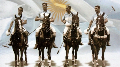Olympic medal for the Argentine Polo