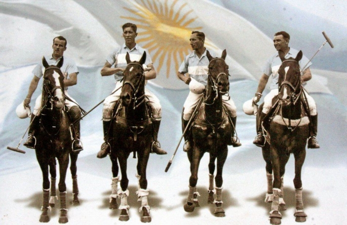 Olympic medal for the Argentine Polo