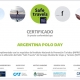 Argentina Polo Day recibió el sello Safe Travels